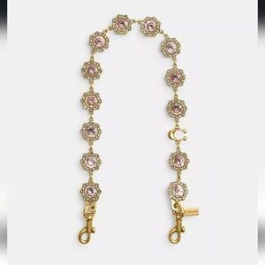 NWT Coach Short Jewerly Chain Strap